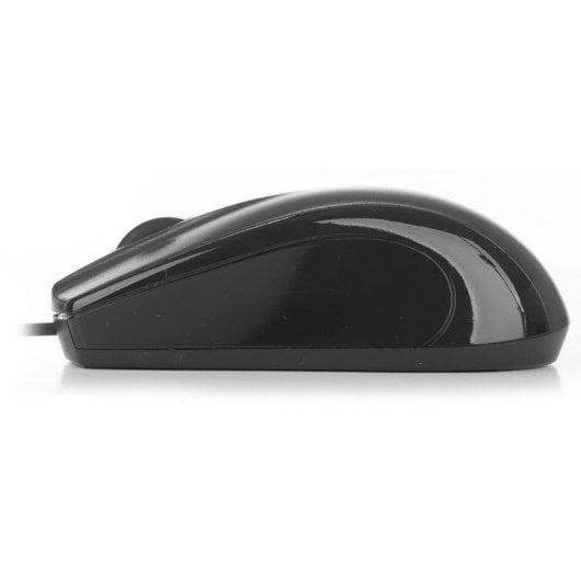 Maus NGS Mist USB 800DPI Schwarz Ergonomisch 3 Tasten