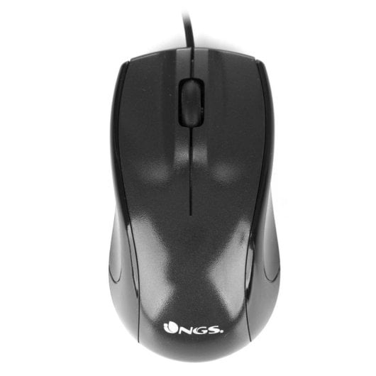Maus NGS Mist USB 800DPI Schwarz Ergonomisch 3 Tasten
