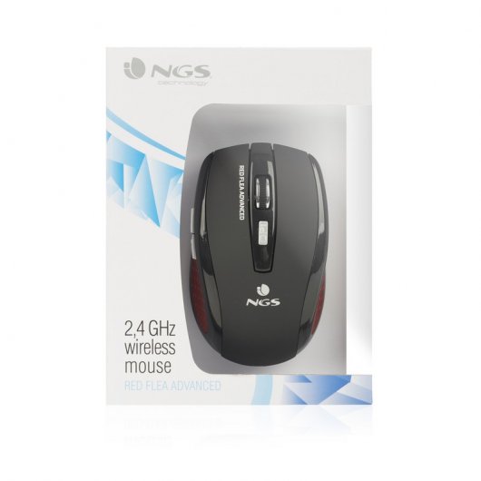 NGS Red Flea Advanced Rato Sem Fios 1600DPI