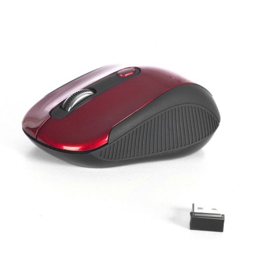 Mouse wireless NGS Haze 800/1600 DPI Rosso