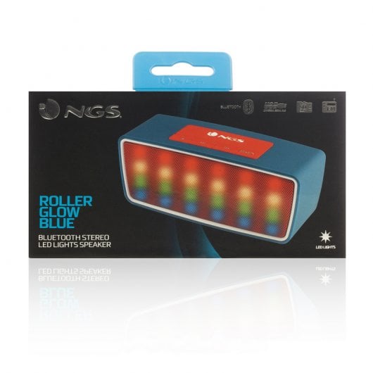 NGS Roller Glow Blue Altavoz Bluetooth