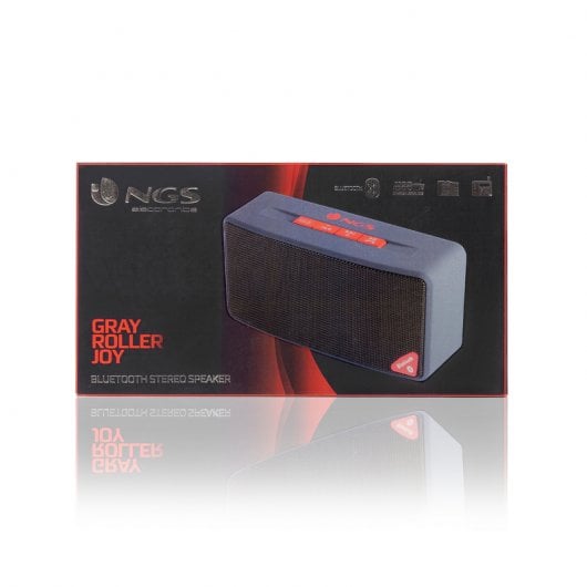NGS Roller Joy Gray Altavoz Bluetooth
