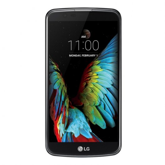 LG K10 4G Negro Libre + Funda View Cover