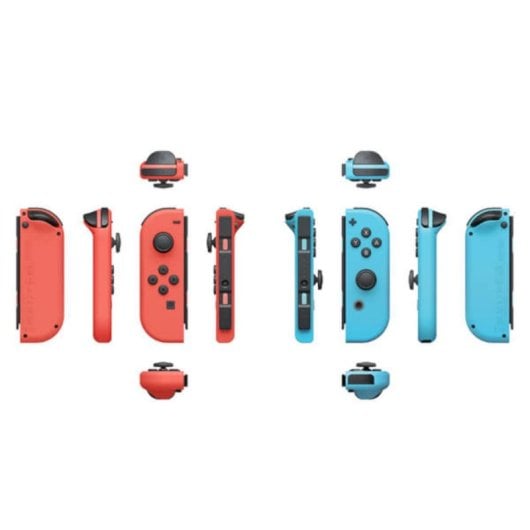 Manette Nintendo Joy-Con Switch Bleu Rouge Vibrations HD Bluetooth 20h autonomie