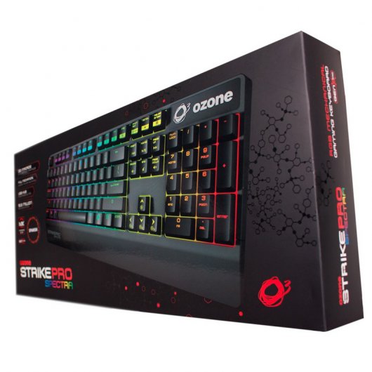 Ozone Strike Pro Spectra Cherry MX Red RGB