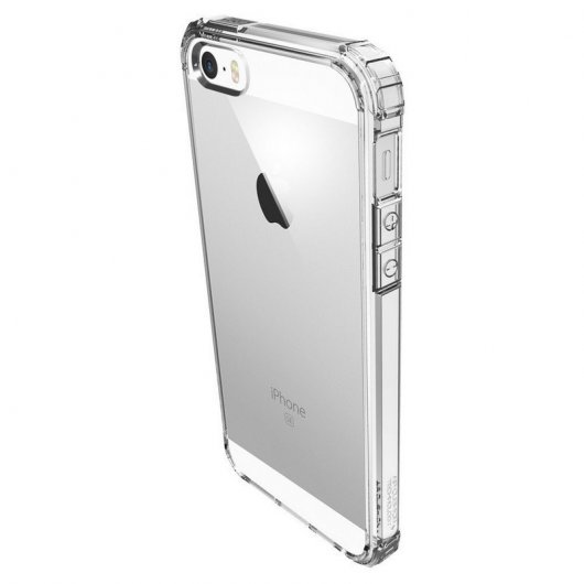 Spigen Funda SGP Crystal Shell Transparente para iPhone SE/5/5S