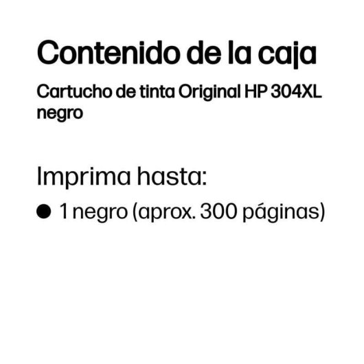 HP 304XL Tintenpatrone Hochkapazität Schwarz Original