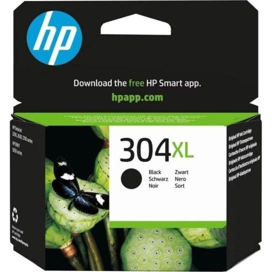 HP 304XL Cartucho Tinta Alta Capacidad Original Negro