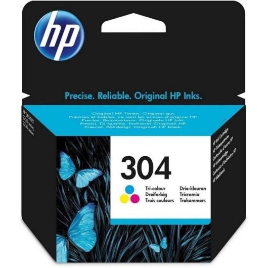 Cartuccia a Inchiostro Originale HP 304 Tricolor