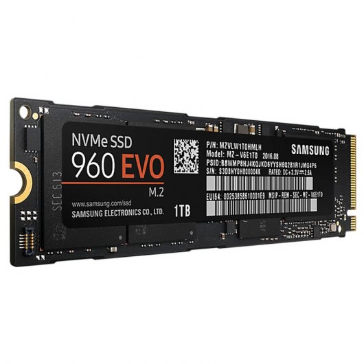 Samsung 960 EVO NVMe M.2 SSD PCI-e 1TB