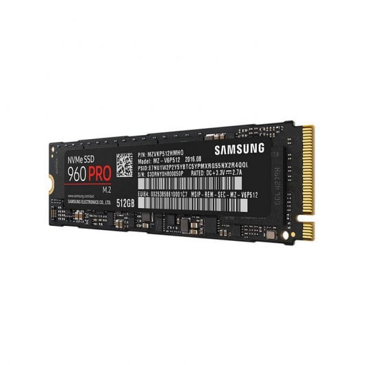 Samsung 960 PRO NVMe M.2 SSD PCI-e 512GB