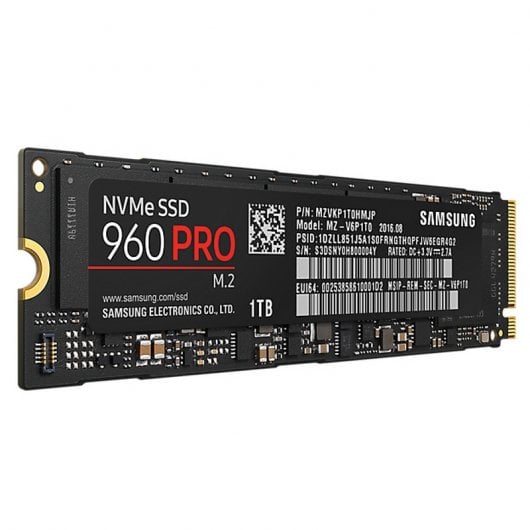 Samsung 960 PRO NVMe M.2 SSD PCI-e 1TB