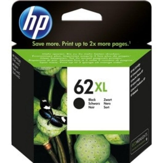 HP 62XL Cartucho Tinta Alta Capacidad Original Negro
