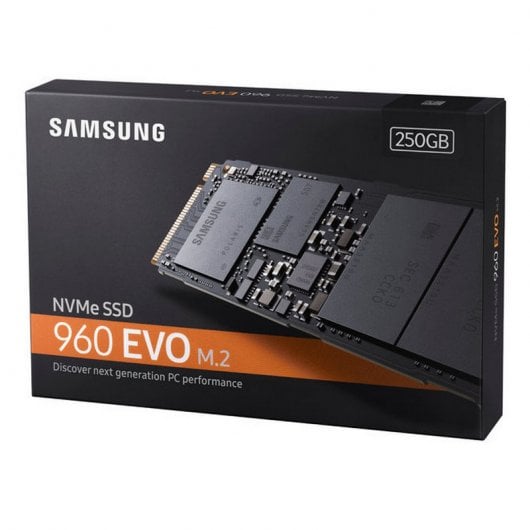 Samsung 960 EVO NVMe M.2 SSD PCI-e 250GB