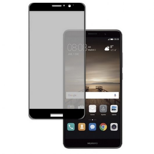 BeCool Protector Cristal Templado 3D Negro para Huawei Mate 9