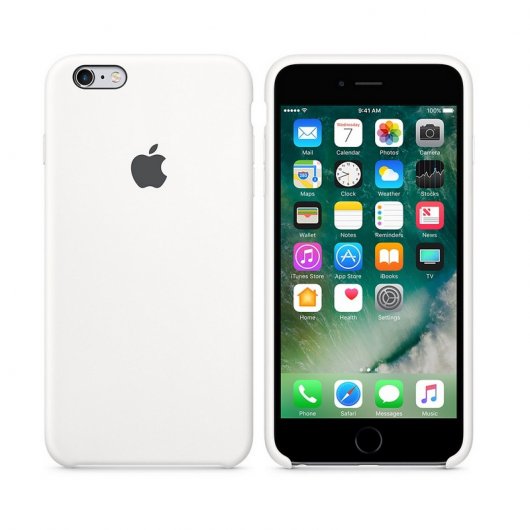Apple Funda Silicona Case Blanca para iPhone 6/6s