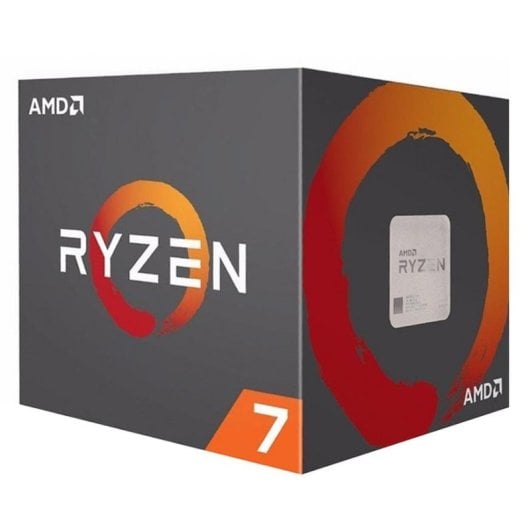 Processeur AMD Ryzen 7 1800X 8 Cœurs 3,6 GHz 4 GHz Turbo Sans graphique intégré