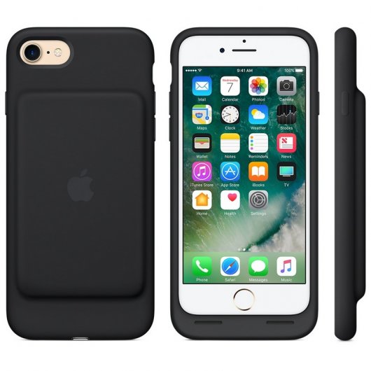 Apple Funda Smart Battery Case Negra para iPhone 7