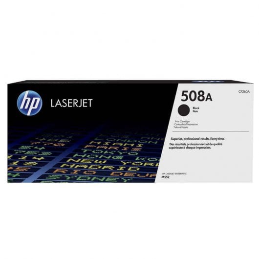 HP 508A Tóner Original Laserjet Negro