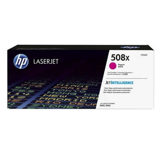 HP 508X Tóner Original Laserjet Alta Capacidad Magenta