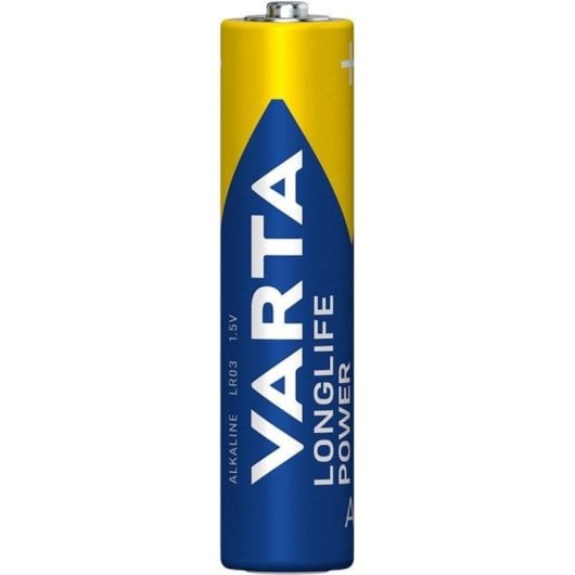 Pilha Varta High Energy AAA Alcalina 1,5 V Pack 4 Unidades