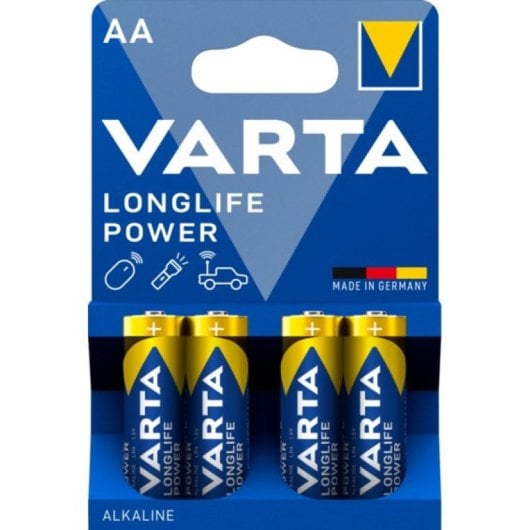 Varta Longlife Power Pack 4 AA 1,5V Alkaline-Batterien
