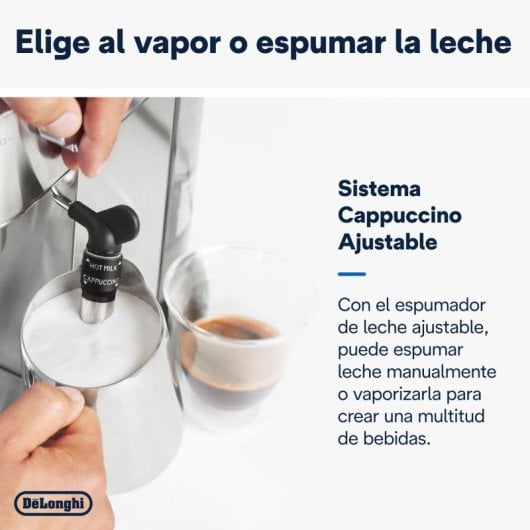 DeLonghi Dedica EC685.M Cafetera de Espresso Plata