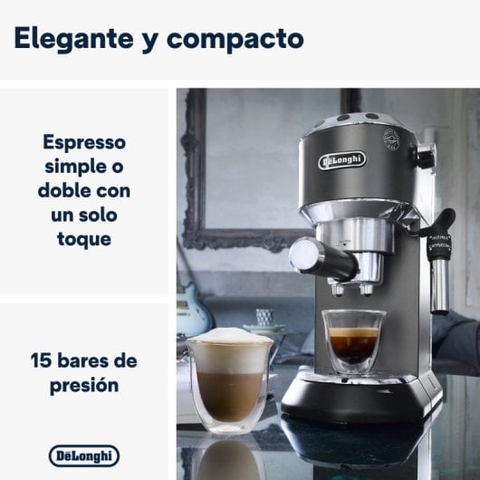 DeLonghi Dedica EC685.BK Máquina de Café Expresso Preta