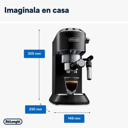 DeLonghi Dedica EC685.BK Machine à expresso noire