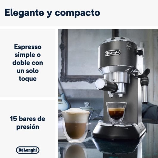 DeLonghi Dedica EC685.BK Machine à expresso noire