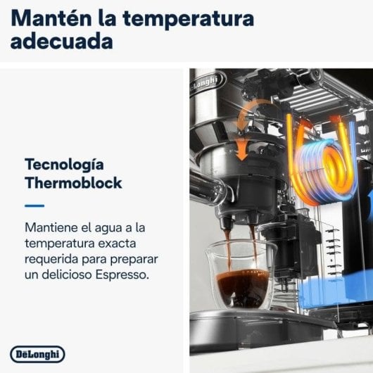 Caffettiera Espresso Semi-automatica DeLonghi Dedica EC685.W 1,1L 15 bar Thermoblock Cappuccinatore