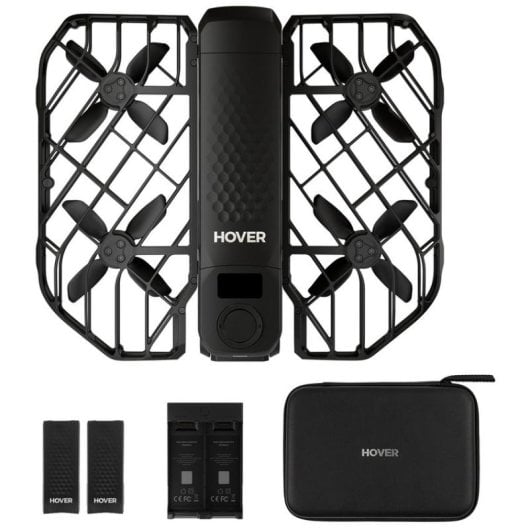 Drone HOVERAir X1 Pro Combo 4K 60fps 12MP FOV 104 Gradi Pieghevole Nero