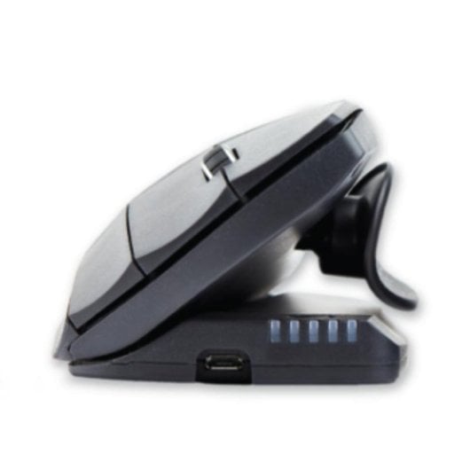 Souris Contour Design Unimouse Wireless Left RF 2800 DPI Noir Ergonomique 6 Boutons