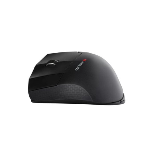 Souris Contour Design Unimouse Wireless Left RF 2800 DPI Noir Ergonomique 6 Boutons
