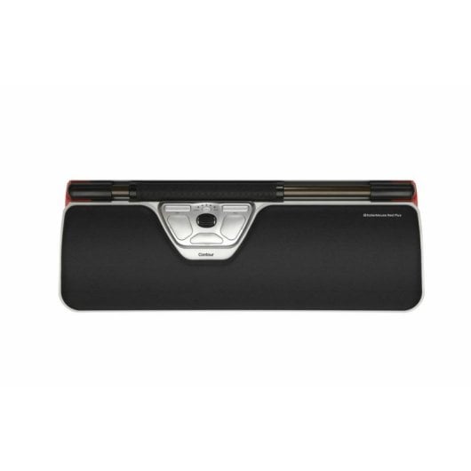 Ratón Contour Design RollerMouse Red USB Type-C 2800 DPI Negro Plata Ergonomía Avanzada
