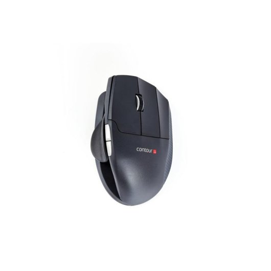 Ratón Contour Design Unimouse Left Cableado 2800 DPI Negro Ajustable Ergonómico