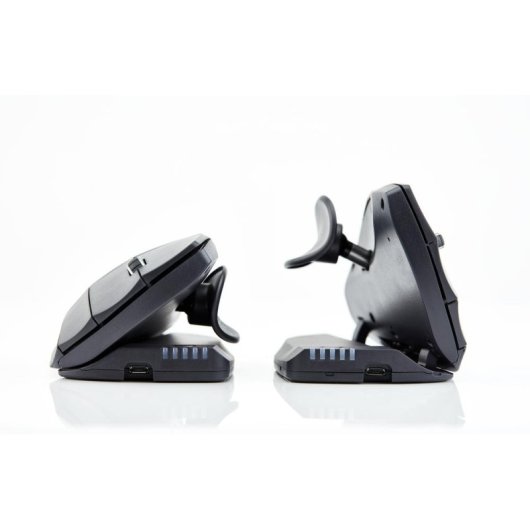 Ratón Contour Design Unimouse Left Cableado 2800 DPI Negro Ajustable Ergonómico