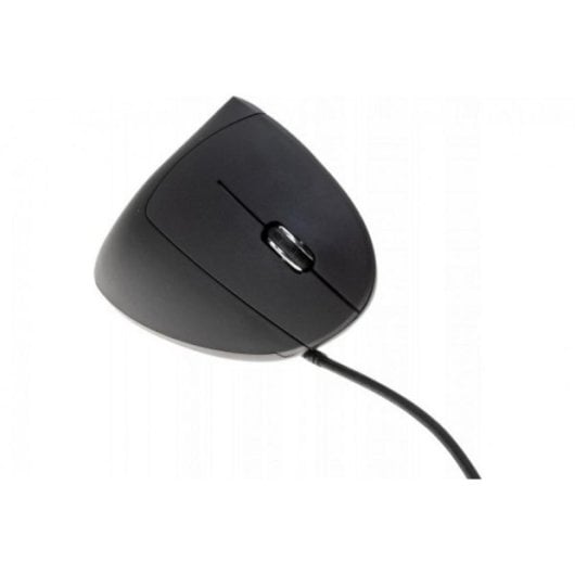 Ratón Dacomex 225126 USB com Fio 2400 DPI Preto Vertical Ergonómico