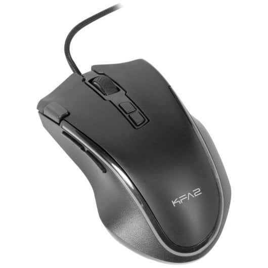 Souris KFA2 Gaming Slider 01 Filaire 7200 DPI RGB 8 Boutons Noir