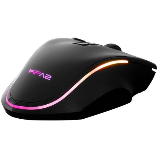 Souris KFA2 Gaming Slider 01 Filaire 7200 DPI RGB 8 Boutons Noir