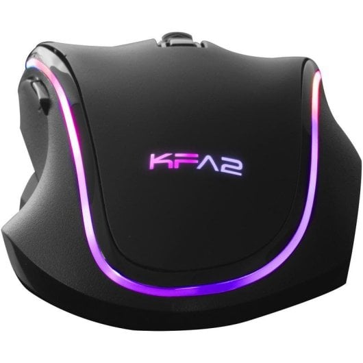 Souris KFA2 Gaming Slider 01 Filaire 7200 DPI RGB 8 Boutons Noir