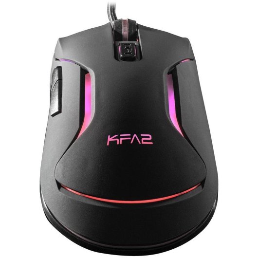 Souris KFA2 Gaming Slider 04 filaire 6400DPI Noir RGB 6 boutons