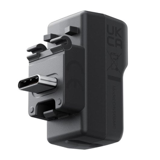 Adaptador de micrófono Insta360 CINSBBMC X4 compacto USB-C 3,5 mm