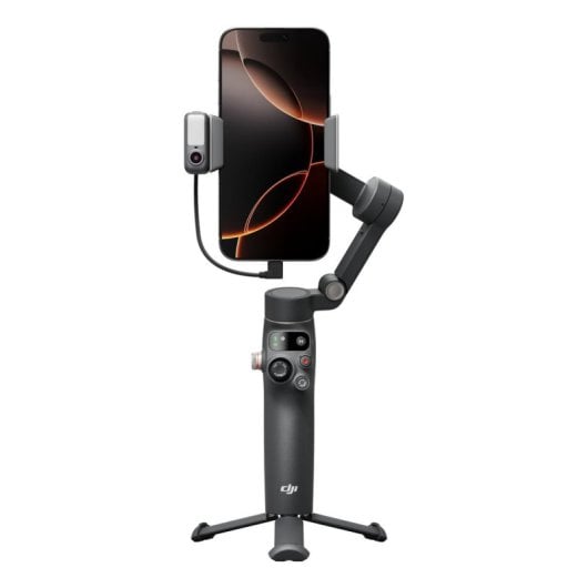 Estabilizador DJI Osmo Mobile 8 para smartphone, panorámico 360°, batería 10 h