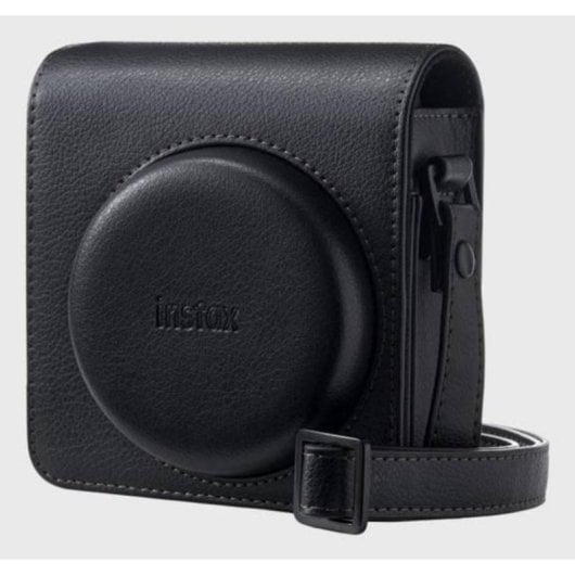 Estuche para cámara Fujifilm Instax mini 99 con correa de hombro negra