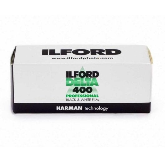 Filme Fotográfico Ilford Delta 400 Professional 120 ISO 400 Pancromático Grão Fino
