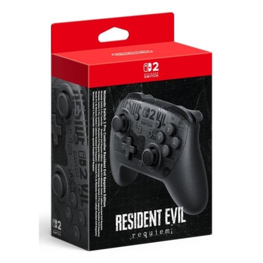 Mando Nintendo Switch 2 Pro Resident Evil Requiem inalámbrico Bluetooth