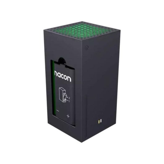 Batterieladegerät NACON XBXBATTERYBOX Xbox Series S X 2x1400 mAh Schwarz USB