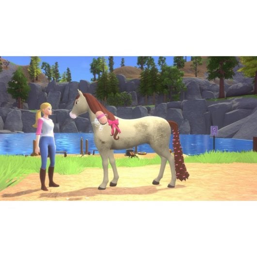 Videojuego Outright Games Barbie Horse Trails Estándar PS4 Aventura Multilenguaje