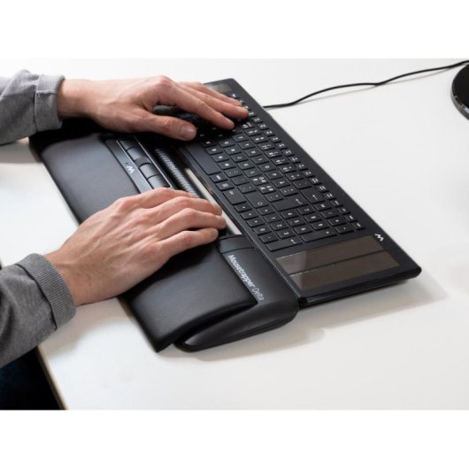 Ratón Mousetrapper Delta Extended USB 4000DPI Noir Barre de contrôle Ergonomique